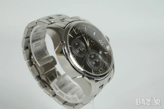 Hamilton Jazzmaster Chronograph H326120 - внесен от Япония, оригинален, снимка 7 - Мъжки - 55479442