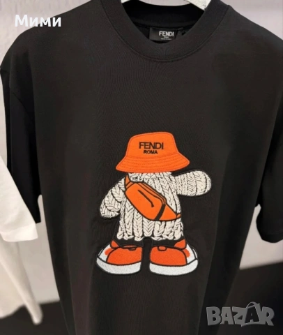 Мъжки тениски Fendi, снимка 2 - Тениски - 54229586