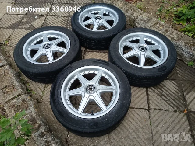 Джанти Katana Racing 16" 5x100 5x112 с гуми 205/55/16 VW AUDI SEAT SKODA, снимка 5 - Гуми и джанти - 55414228