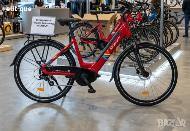 Електрически велосипед 26″ с батерия 522Wh, мотор 250W и пробег до 100 км 