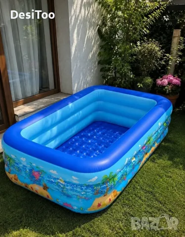 💦🌈 НОВИ ДЕТСКИ ВОДНИ ПЛОЩАДКИ И БАСЕЙНИ ВЕЧЕ СА НАЛИЧНИ! 🏖️👧👦, снимка 3 - Басейни и аксесоари - 55155361
