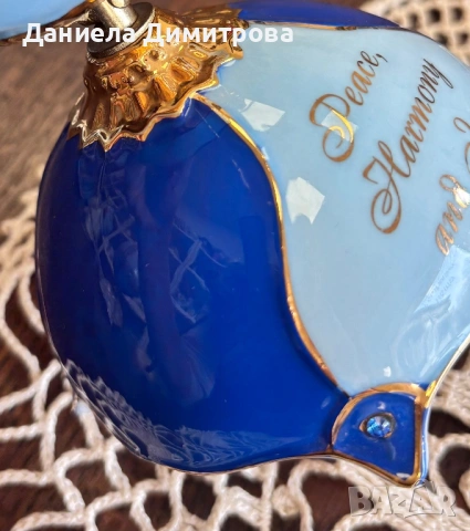 Порцеланово музикално яйце, снимка 5 - Антикварни и старинни предмети - 54288492