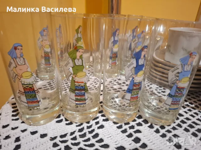 чаши с народни носии , снимка 2 - Други стоки за дома - 55604211