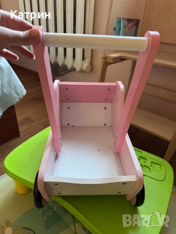 Дървена количка за кукли lidl, снимка 3 - Играчки за стая - 55094122
