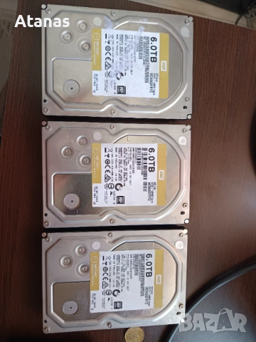 Твърд диск 6TB WD Gold WD6002FRYZ