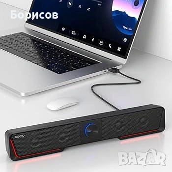 Jeecoo A40  компактен настолен компютърен саундбар, снимка 8 - Тонколони - 55147473