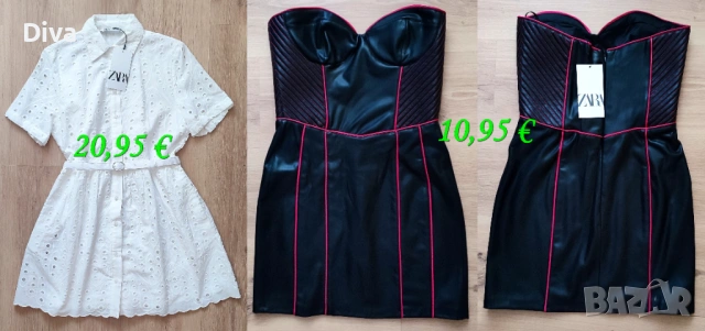 Дамски нови дрехи ZARA, OYSHO, NEW YORKER и др. - яке, блузи, рокля, бельо, бански и др., снимка 4 - Други - 47707682