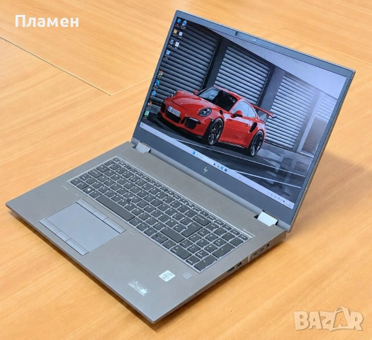 Core i7-10850H / 32GB RAM / RTX 3000 - 6GB / 512 SSD / HP ZBook Fury 17 G7 / 17.3 FHD IPS, снимка 4 - Лаптопи за работа - 54805875