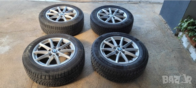 BMW джанти с гуми Continental ContiWinterContact TS 830P - 205/60 R16 96H, снимка 2 - Гуми и джанти - 54896372
