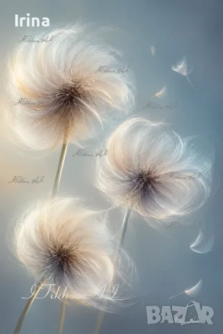 Картина от серия "Глухарчета"(2) -(digital painting)
