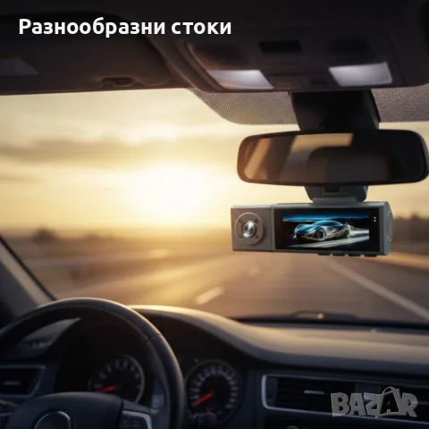 Видеорегистратор Vehicle BlackBox DVR FULL HD 1080 + задна камера , снимка 6 - Аксесоари и консумативи - 55477050