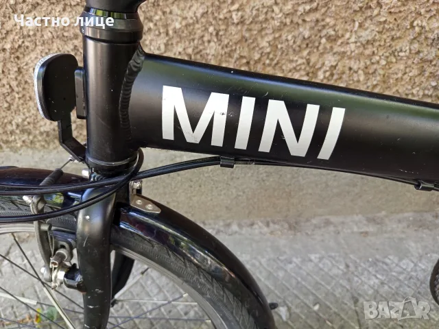 Сгъваем Велосипед "MINI" 20"цолов, снимка 2 - Велосипеди - 55456638