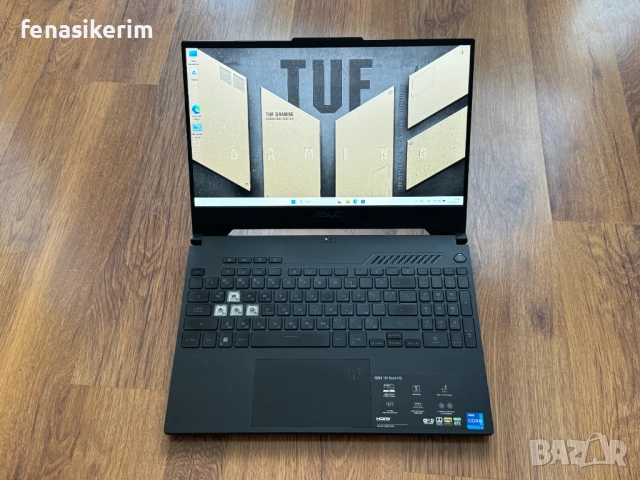 15.6' 144Hz Core i7-12650H Asus TUF DASH F15 16GB DDR5/512GB NVMe/Nvidia RTX 3050 4GB, снимка 2 - Лаптопи за игри - 54703829