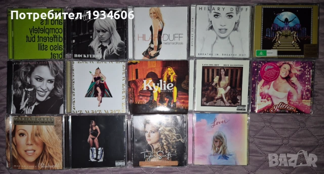 CD оригинални дискове (Charli XCX, Hilary Duff и др)