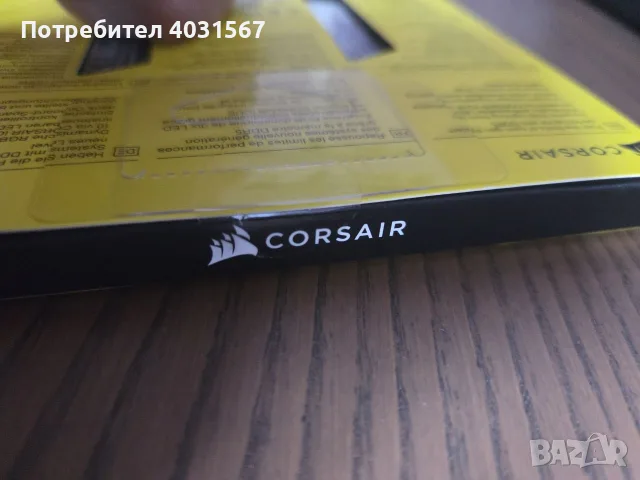 РАМ памет Corsair Vengeance RGB(2x32GB) DDR5 6400MHz - нова, гаранция, снимка 3 - RAM памет - 55443539