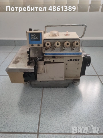 Професионален индустриален оверлог с пико JUKI MO-2500 (Пълен комплект с маса и мотор на 220V)