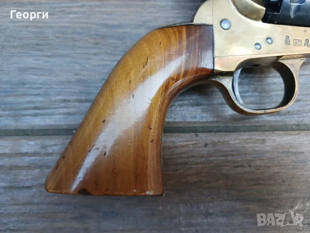 Стар револвер Colt Navy 1851г. , снимка 5 - Антикварни и старинни предмети - 55466392