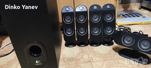 Продавам Logitech X 530, снимка 2 - Аудиосистеми - 54509765