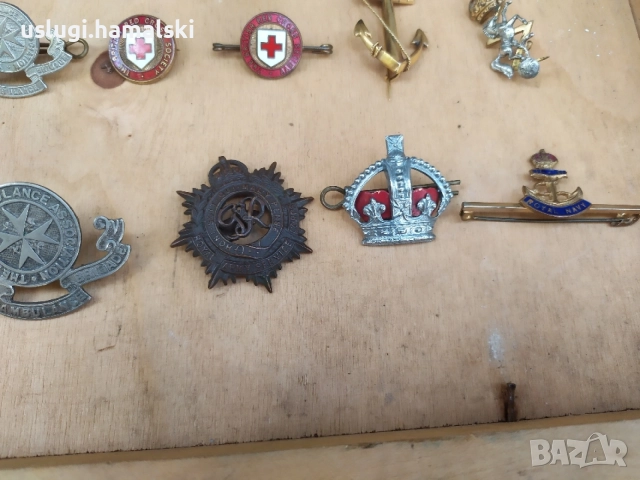Лот стари военни нагръдни знаци, снимка 11 - Антикварни и старинни предмети - 55161368