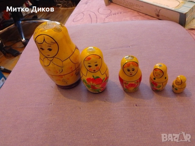Матрьошка СССР 15 см пет части