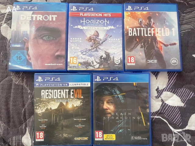 Продавам PS4 игри