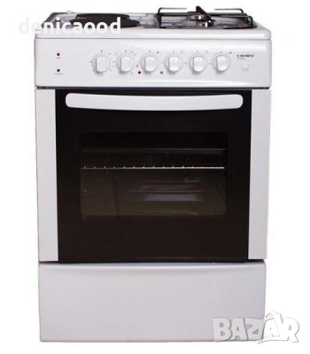 Готварска печка Elite FSEC-0527W, 1500W, 70 л, Термостат, Турбо, Вентилатор, Бял