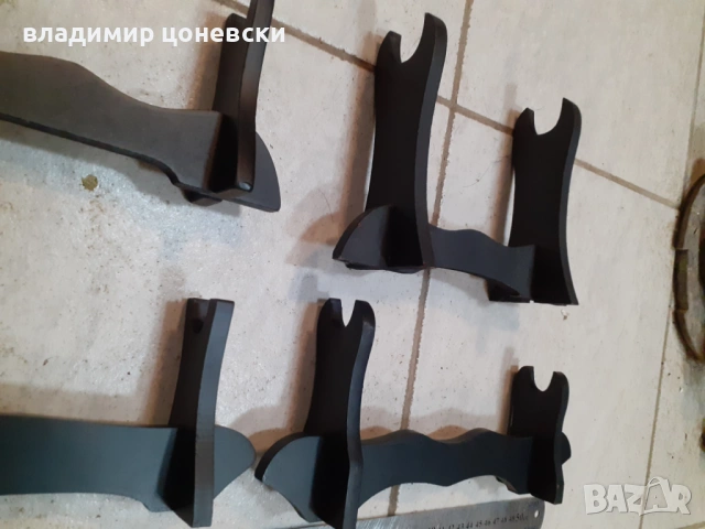 Дървена разглобяема стойка за нож,сабя,кортик,кама,пищов и др., снимка 3 - Колекции - 53486192