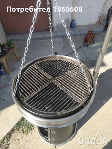 Барбекю на дървени въглища, снимка 3 - Барбекюта - 54002623