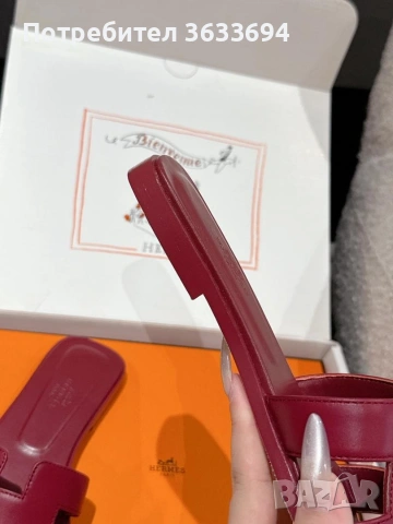 чисто нови чехли Hermes, снимка 8 - Чехли - 55115881
