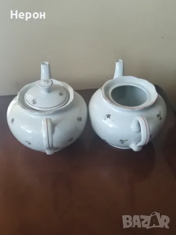 Порцеланов чайник, снимка 3 - Аксесоари за кухня - 55345302