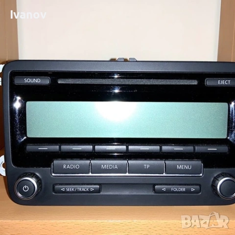 Радио CD/MP3 плейър за VW Golf 6, Passat 6 и др.