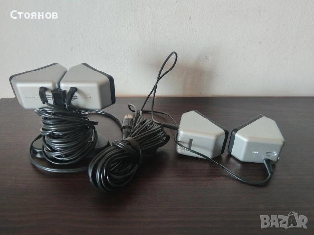 Ретро PHILIPS стерео микрофони  N8402 , снимка 3 - Микрофони - 54629237
