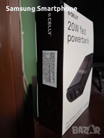 Celly 20000Power Bank 20W Fast Charching, снимка 2 - Външни батерии - 54398483