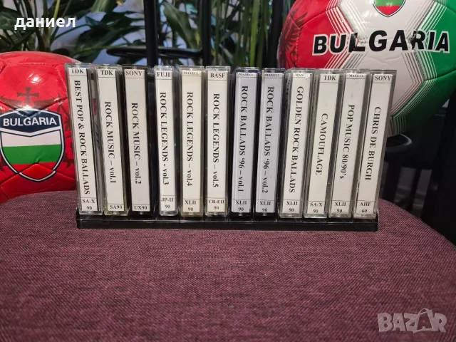 хубави аудио касети TDK SA/SA-X90, MAXELL XLII90, BASF CR-EII90, SONY UX90, FUJI JP-II90 + подарък