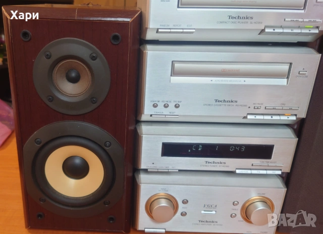 Technics HD-350 стерео уредба, снимка 6 - Аудиосистеми - 54663436