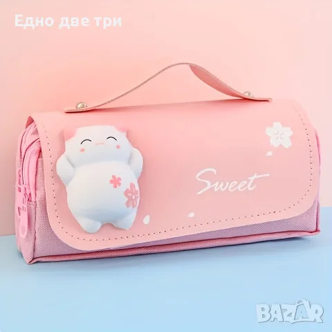 Ученически несесер Коте Обща цена 15€, снимка 6 - Ученически пособия, канцеларски материали - 55643893