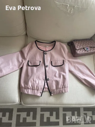 Chanel кожено яке S,M
