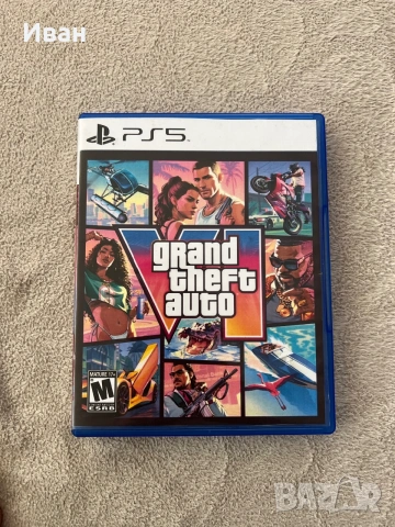Gta 6 за PlayStation 5 само кутия 