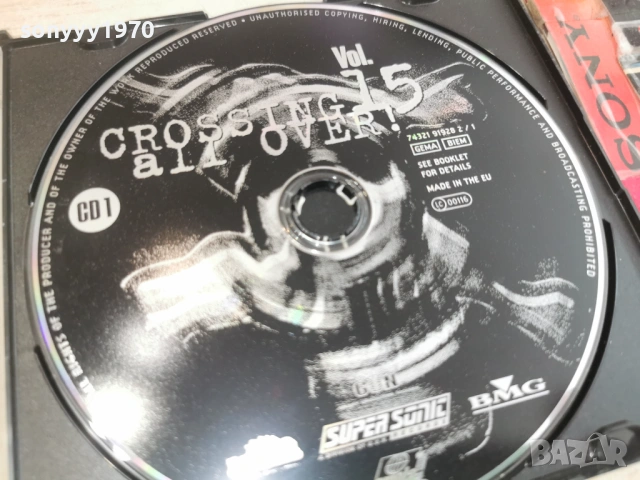 CROSSING ALL OVER CD-ВНОС GERMANY 2905261832H2E6R, снимка 2 - CD дискове - 54714013