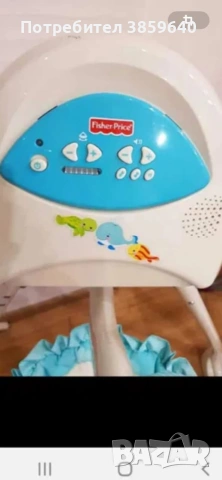 Бебешка люлка  Fisher Price   , снимка 2 - Детски люлки - 55155866