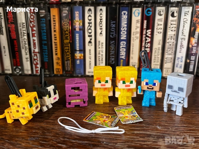 Може и размяна за гр.Велико Търново Kinder surprise играчки Minecraft  фигурки 