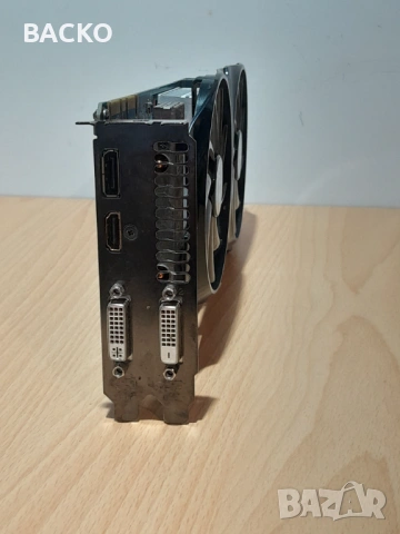 Видеокарта Gigabyte NVIDIA GeForce GTX 660 TI 2Gb GDDR5 192bit, снимка 3 - Видеокарти - 54710266