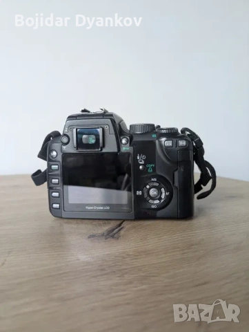 Olympus E-500 DSLR Фотоапарат за Начинаещи + Olympus 14-55mm 1:3.5-5.6 Обектив Отлично Състояние, снимка 2 - Фотоапарати - 55179290
