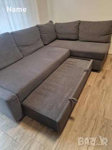 Ikea Friheten ъглов разтегателен диван с Ракла, снимка 5 - Дивани и мека мебел - 54275631