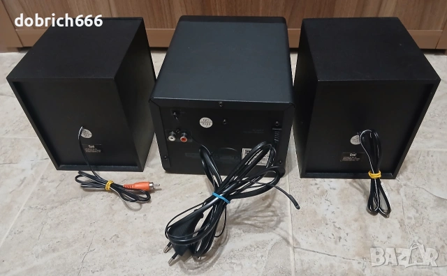 Аудио уредба Dual USB SD CD FM флашка карта памет диск радио с тонколони 25 евро, снимка 8 - Тонколони - 55245315