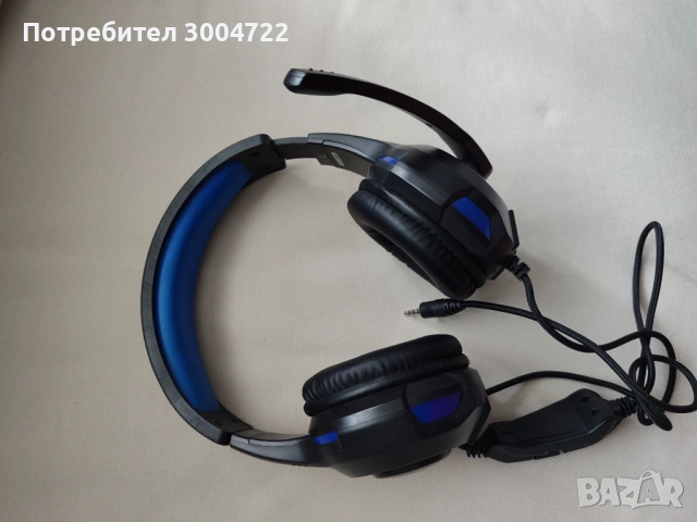 Геймърски слушалки TRUST GXT 307B Ravu Gaming Headset for PS4/ PS5, blue, снимка 2 - Слушалки и портативни колонки - 54903305