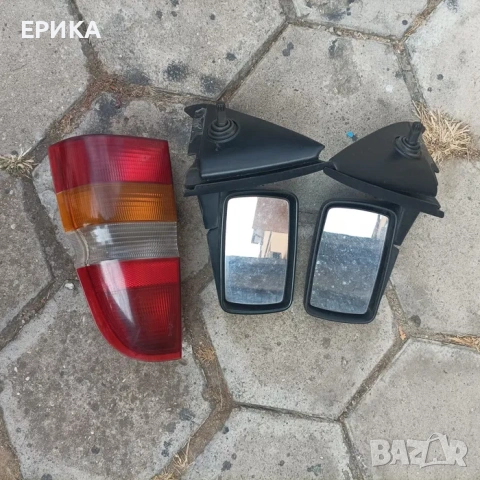 Огледала и стоп за Форд Ескорт. Джанти 13,Гайки, Кабели.Преден амортис