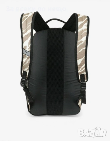 PUMA Academy All Over Print Backpack Beige Бежова Раница Код P2450, снимка 4 - Раници - 54426457