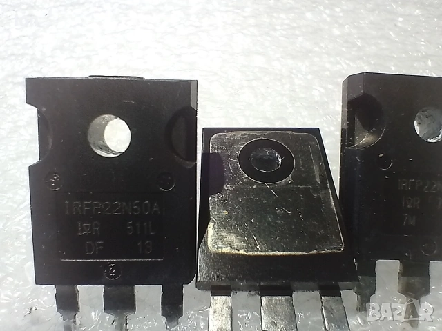 IRFP22N50A MOSFET 500V, 22A, 277W, 0.23 Ohm, 120nC max. gate charge , снимка 3 - Друга електроника - 54644838