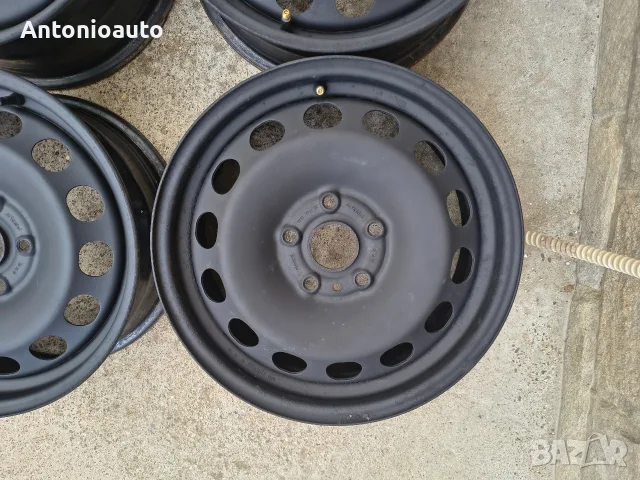 5х112 - 16 цола 5x112 Volkswagen Golf Touran 5 x 112 Оригинални метални джанти, снимка 7 - Гуми и джанти - 55660433